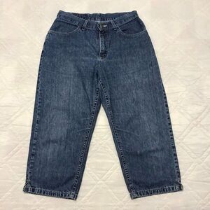 Riders capri blue jeans 10